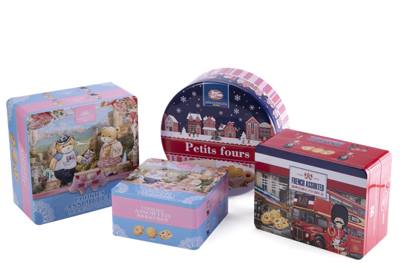 Holiday cookie boxes