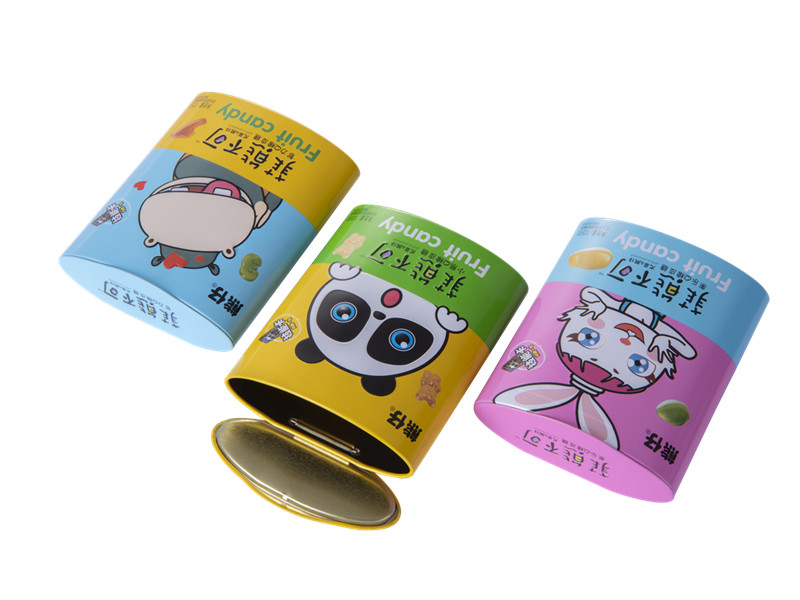 mini hinged tin box