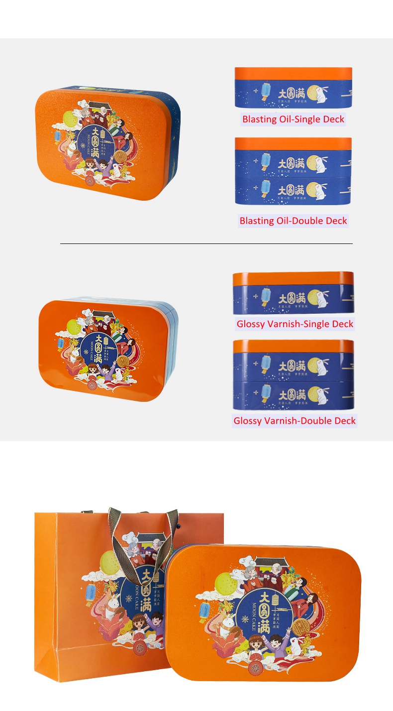 Cartoon mooncake gift box