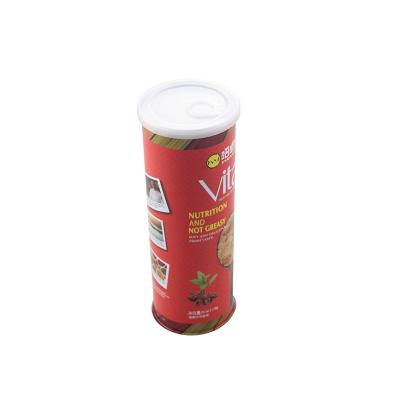 Tall cylindrical welded can with ring pull