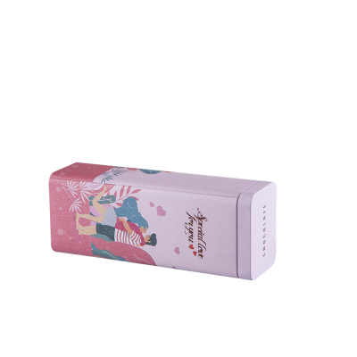 Tall rectangular coffee tin box
