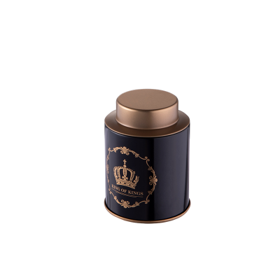 Custom round tea tin box