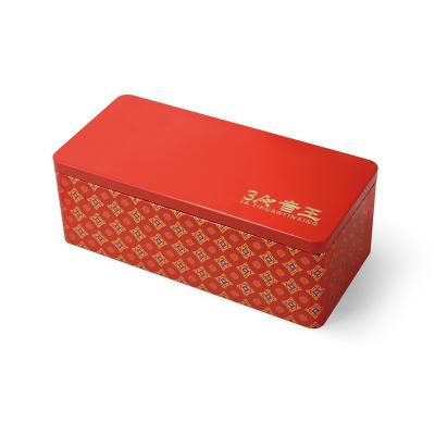Big rectangular tin storage box