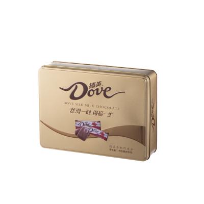 Classic chocolate tin box