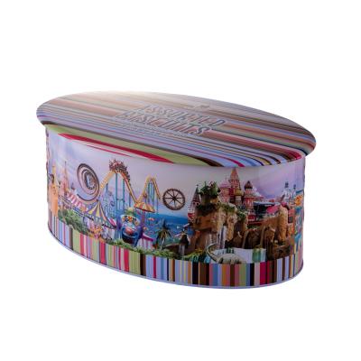 large cookie tin box