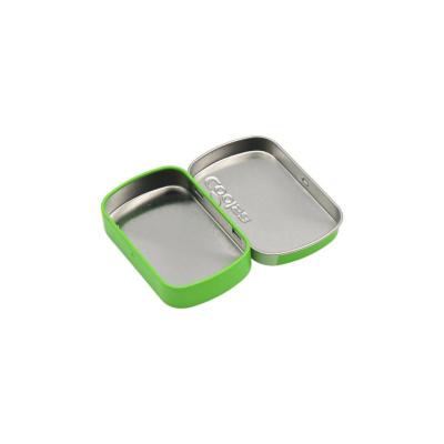 Flip-top candy tin box